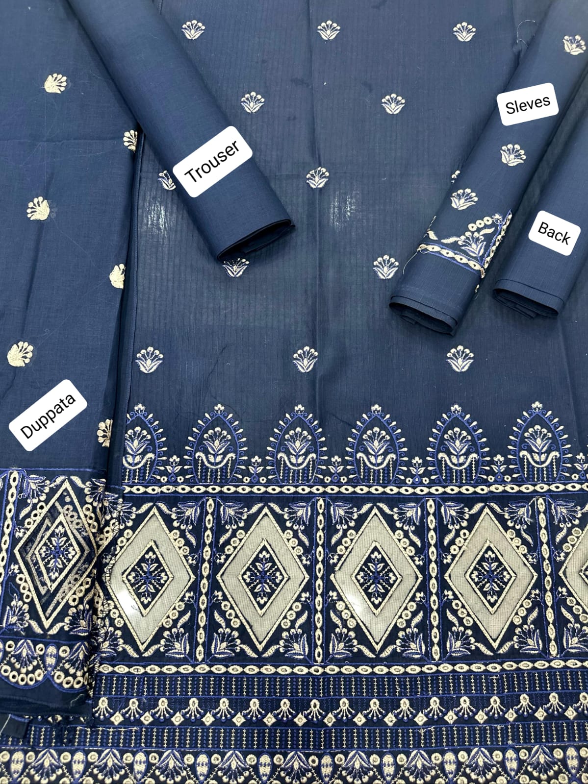 BREEZE Blue 3-Piece Ensemble - Calming & Elegant