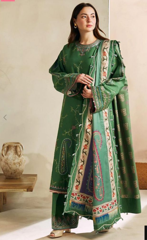 Coco Zara Shahjahan – Luxury 3 Piece Lawn Suit