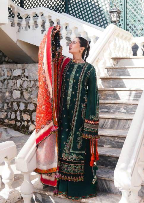 Hussain Rehar Lawn 3PC Suit – Premium Quality Collection