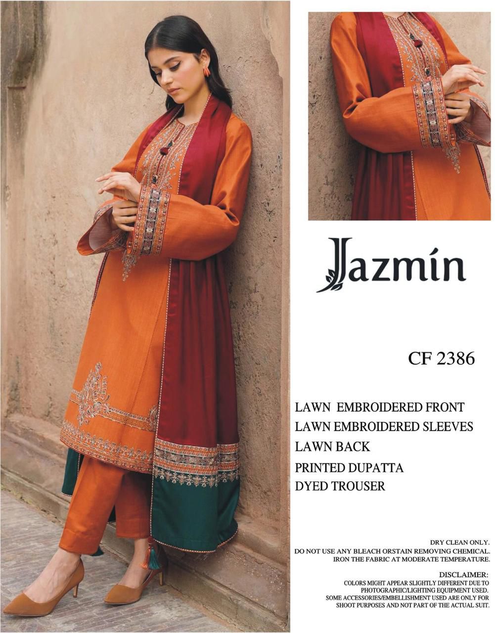 Perfect 🌸 Here’s a premium & elegant description for your Jazmin Original Brand – Rust Brown outfit, written in a refined and different tone 👇
