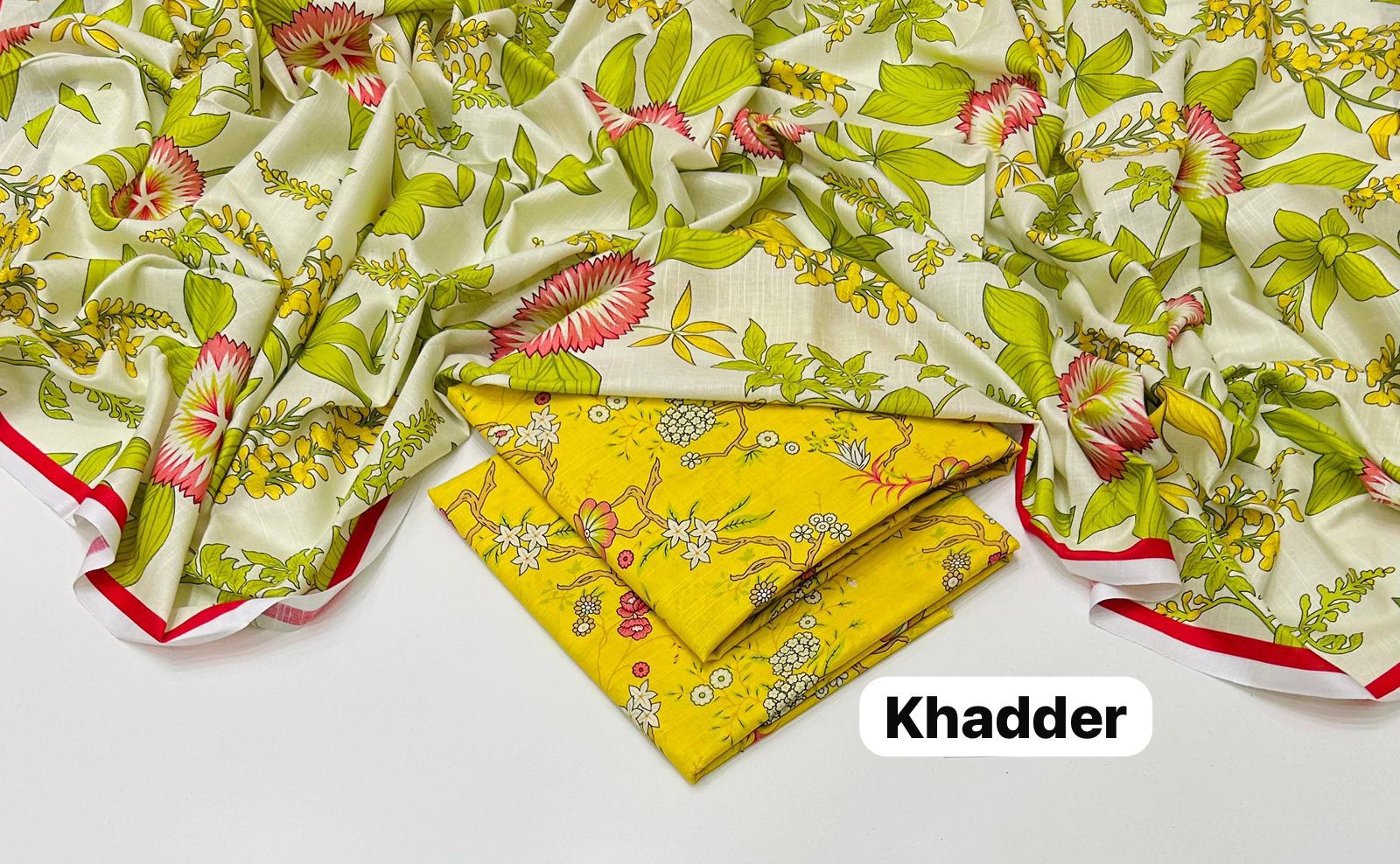💛 Iznik Light Yellow Khaddar 3PC – Maria B | Baroque | Aneelasss 💛