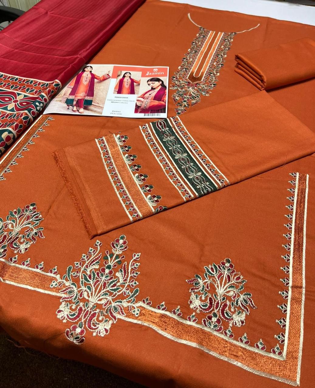 Perfect 🌸 Here’s a premium & elegant description for your Jazmin Original Brand – Rust Brown outfit, written in a refined and different tone 👇