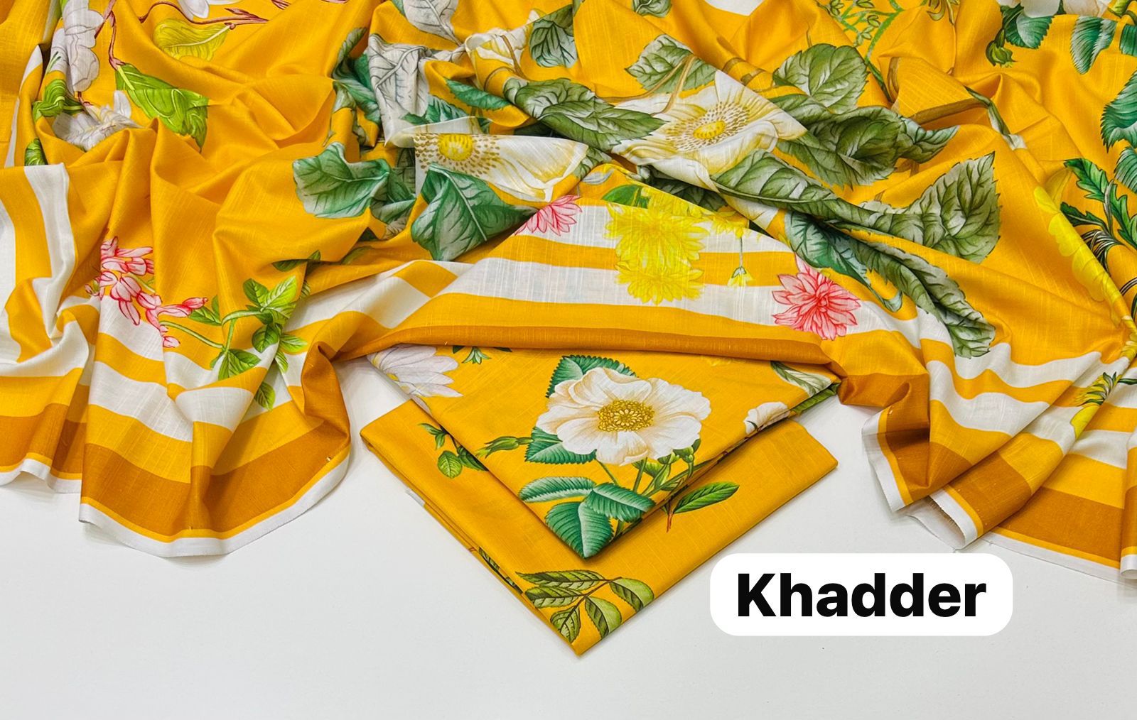 🌟 Maria B Rust Yellow Khaddar 3PC – Iznik | Baroque | Aneelasss 🌟