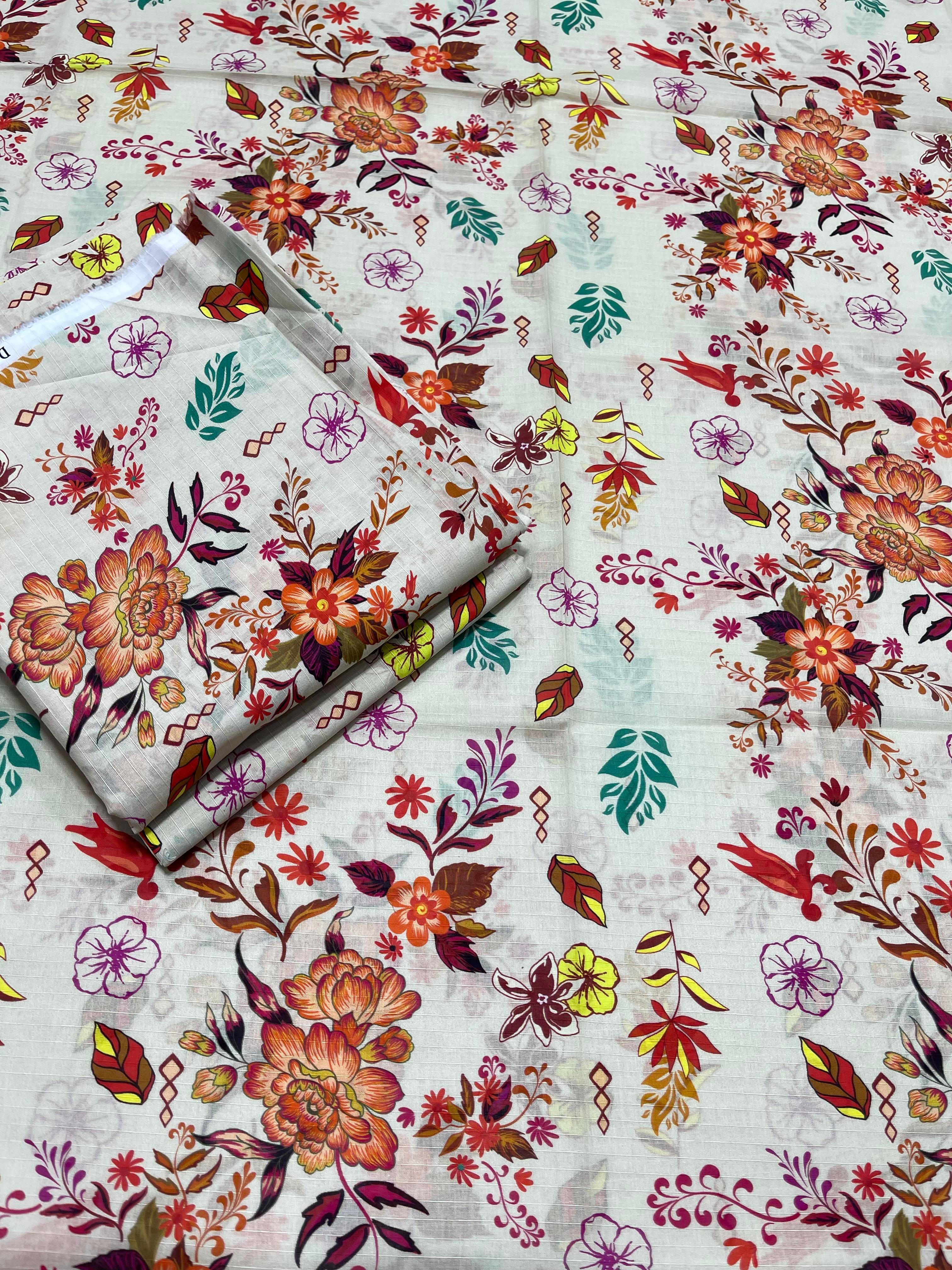 🤍 Timeless Grace – All Over Printed 2PC in Skin 🤍